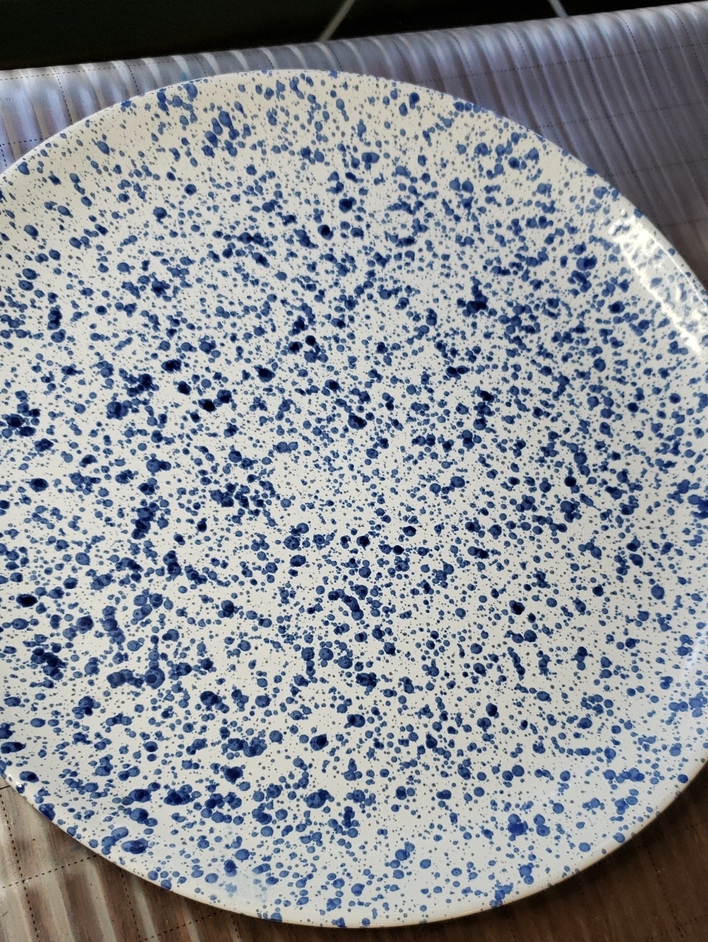 Martha Stewart 11inch Spatterware Replacement Plate
